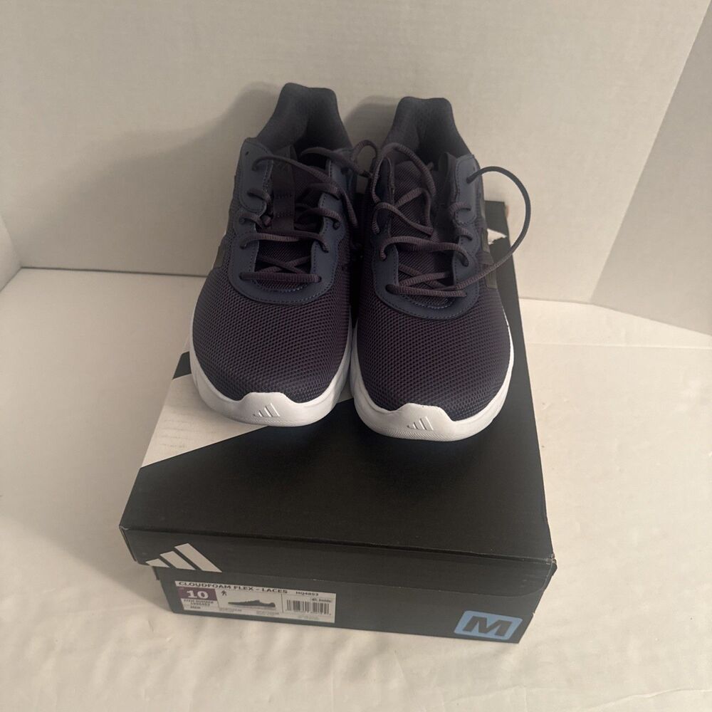 Adidas Men’s Lace-Up Low Top Athletic Sneakers Activewear Casual Size 10